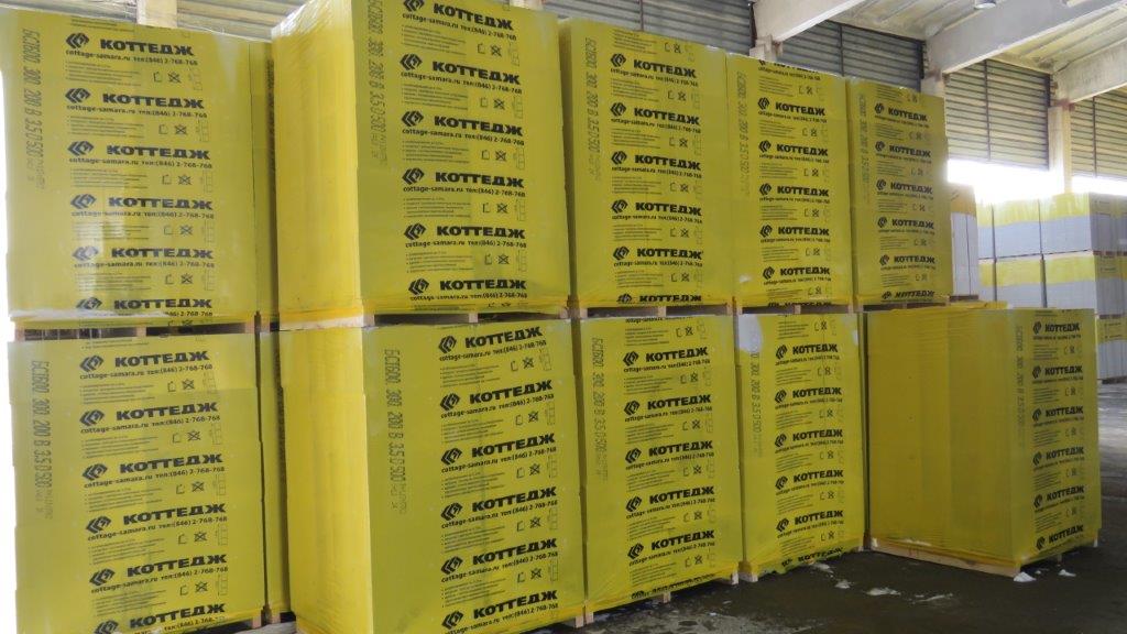 Газобетон КОТТЕДЖ D400 В2.0 600х300х250